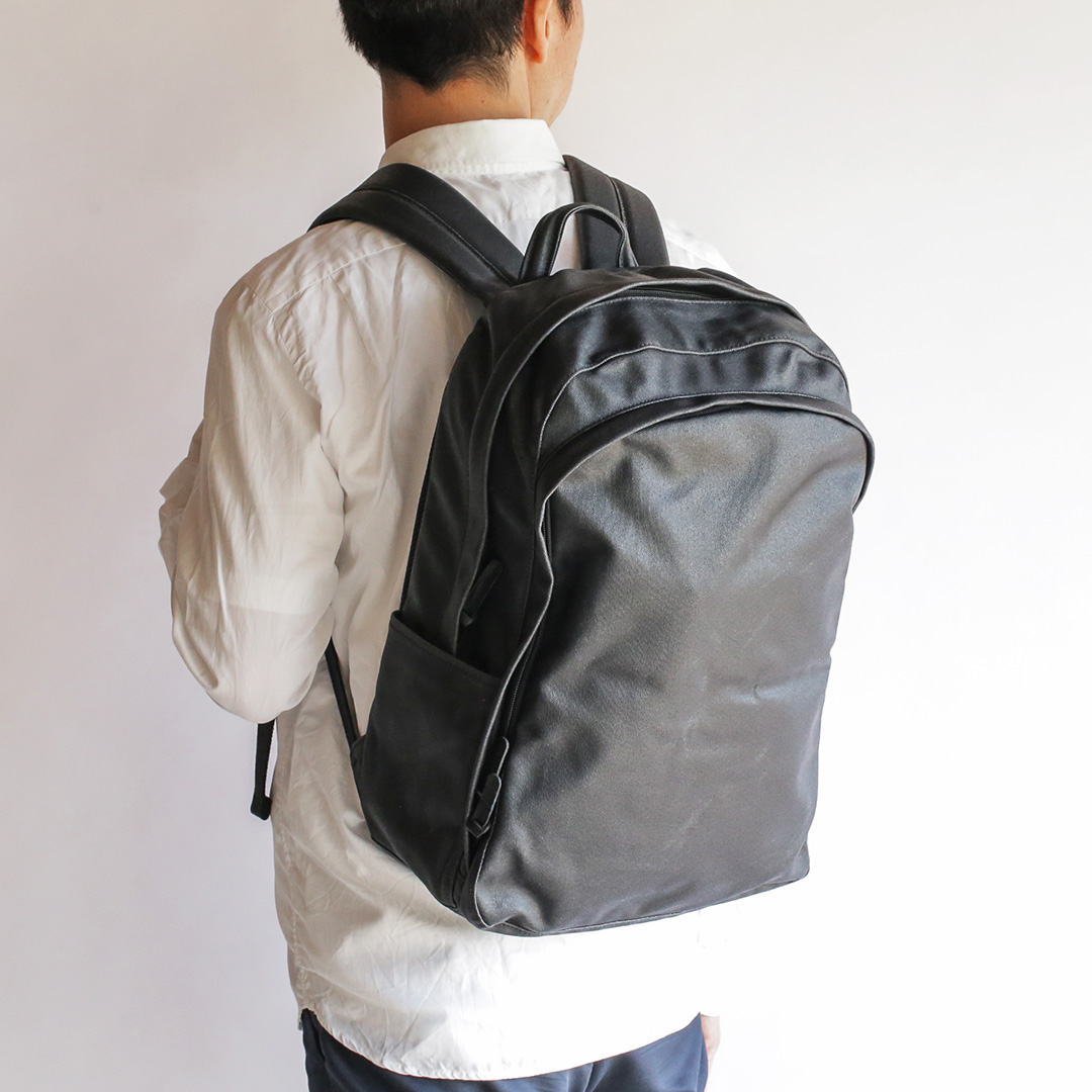 センニチ帆布のバックパック(L) | 香久山鞄
