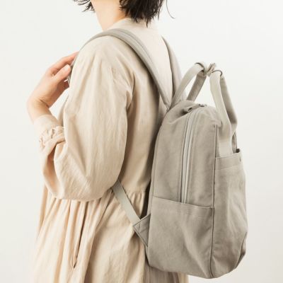 早割クーポン！ 8号帆布ふっくりフタミミリュック(M) | 香久山鞄 リュック・バックパック