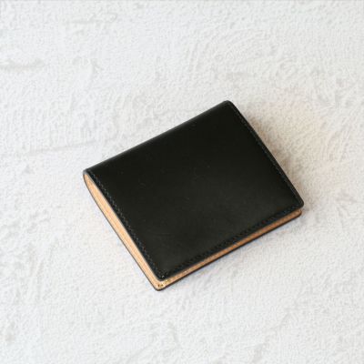 栃木レザー ミニ財布 /HTC ブラックスワンズ ポーター