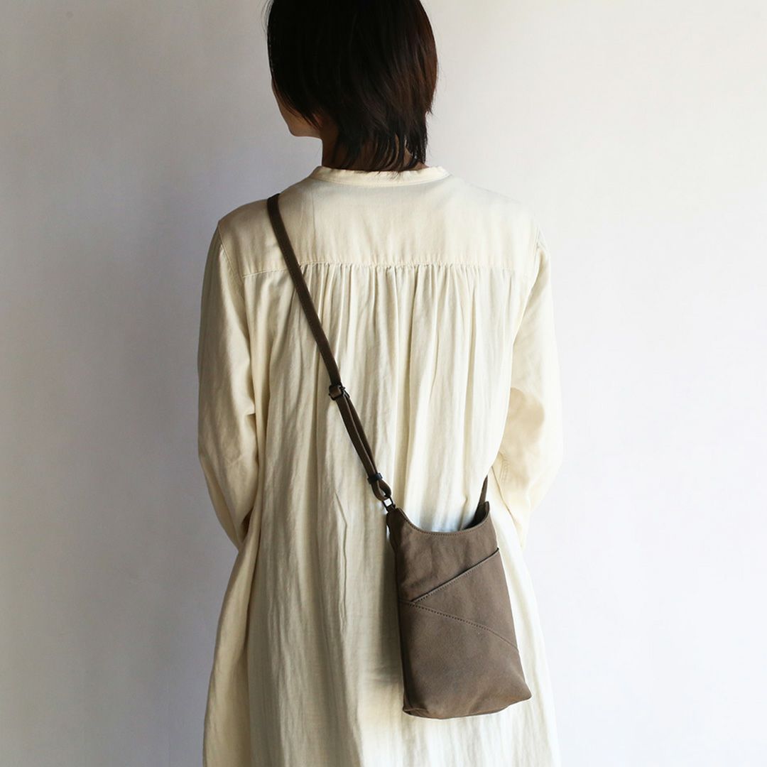 備長炭染め帆布チビノコショルダーバッグ | 香久山鞄