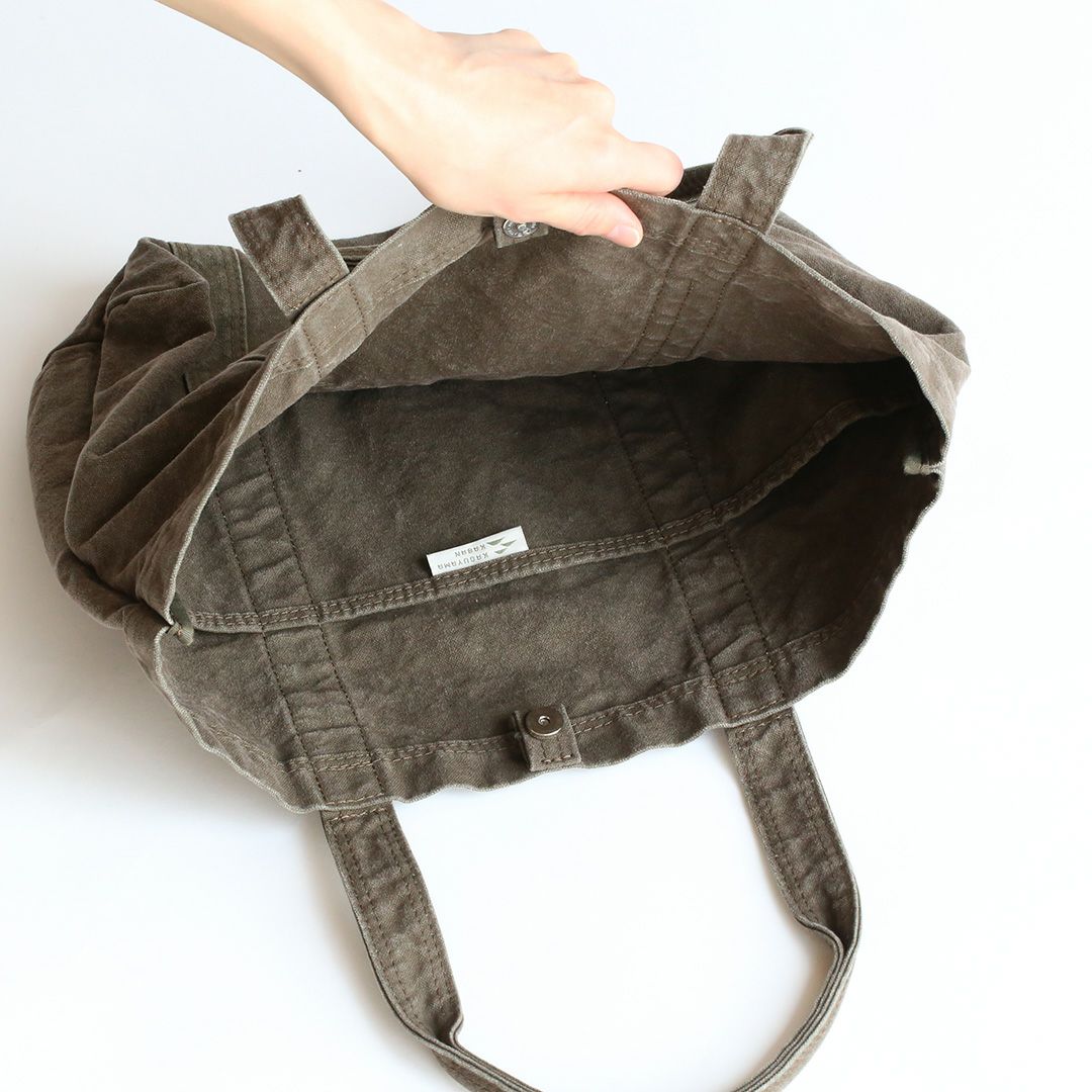 洗えるカバン】ゆるっとお出かけ帆布トート | 香久山鞄