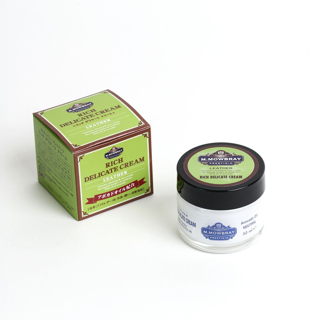 M.MOWBRAY リッチデリケートクリーム 本体と外箱